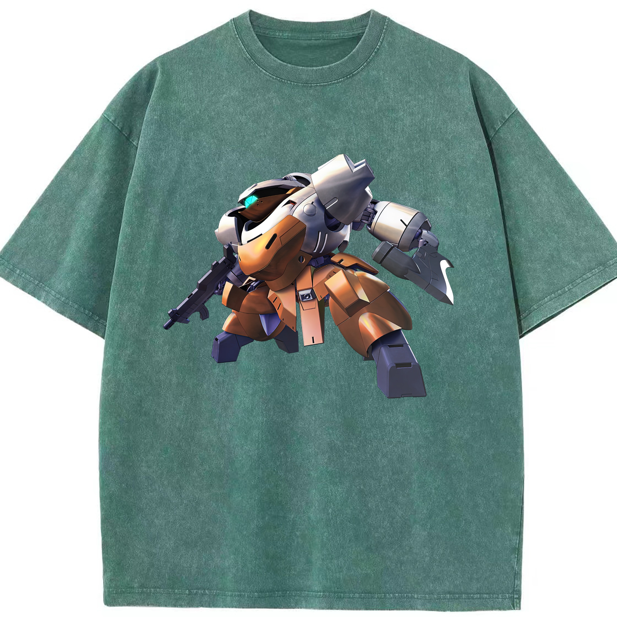 （画像用） 機動戦士ガンダム Mobile Suit Gundam 綿100% ヴィンテージ風 半袖Tシャツ（フロントプリント）